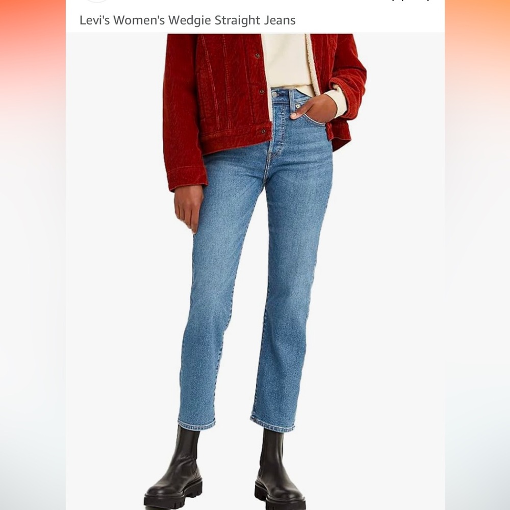 Levi’s Women’s size 27 Wedgie Straight Jeans